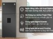 Tủ lạnh Samsung , ngăn đá nằm trên , ngăn đông mềm , làm đá tự động 406 lit , màu bạc ánh kim