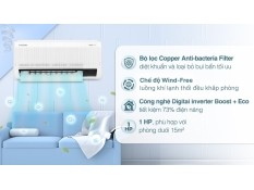 Máy lạnh Samsung Inverter 1.5 HP AR13DYHZAWKNSV