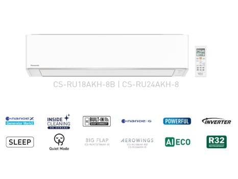 Điều hòa Panasonic 2.5hp Inverter RU24AKH-8